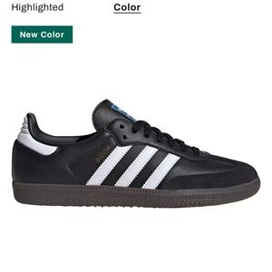 Adidas Sambas Black and White